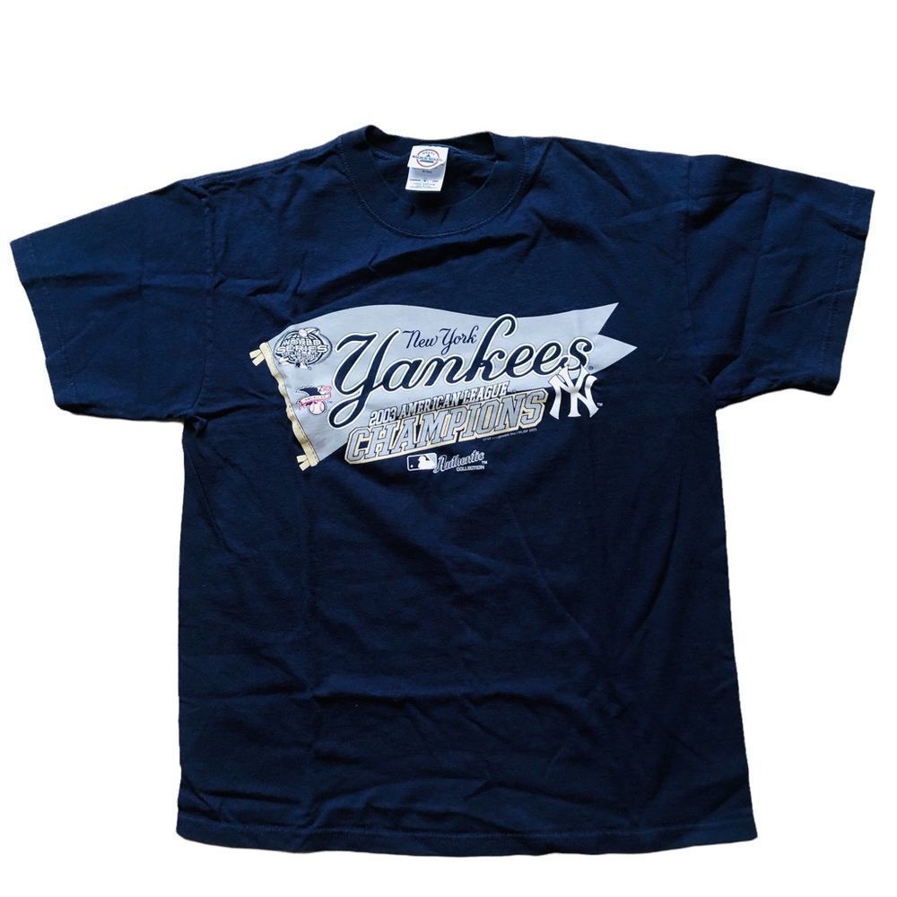 Vintage New York Yankees MLB 2003 American League Champions T-shirt